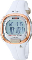 Timex Womens Ironman Transit 33mm Watch White/Rose Gold-Tone