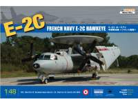 พลาสติก โมเดล ประกอบ kinetic สเกล 1/48 FRENCH NAVY E-2C HAEKEYE