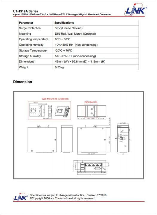 link-l2-managed-gigabit-switch-4-gigabit-l2-hardened-switch-รุ่น-ut-1319a