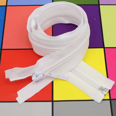 1Pcs 70cm Long 5# Nylon Zippers Open End Colorful Color Detachable Zipper Repair Kit Sewing Accessories For Clothing Zip Chain Door Hardware Locks Fab
