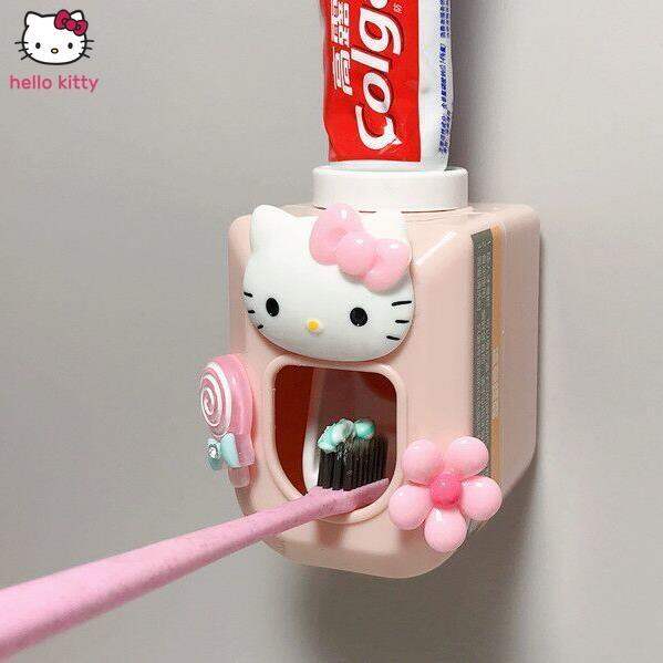 [Mumujia clothing]Hello Kitty Toothpaste Squeezer Cartoon Automatic