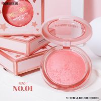 SIVANNA COLORS MINERAL BLUSH ซีเวนน่า คัลเลอร์ส มิเนรัล บลัช บลัชออนเนื้อเบค #HF8103