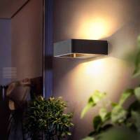 12W 7W Sensor Wall Light Outdoor Waterproof Wall Lamp LED Wall Light Indoor Wall Sconce Porch Garden Lights Wall Lamps A06