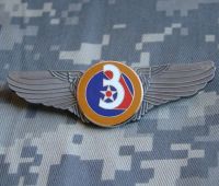 tomwang2012. thirdly Air Force 3th AF USAF Military Pilot Wing Badge Insignia Metal Pin