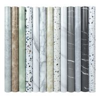 【cw】 Papel de aluminio autoadhesivo para decoración encimera vinilo contacto mármol impermeable y a prueba aceite Cocina