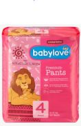 Đặt trước Bỉm tã quần Babylove Premium EU đủ size cho bé từ 7-30kg, số