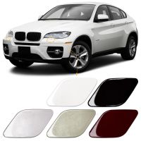 Front Bumper Headlight Headlamp Washer Jet Spray Nozzle Cover Cap For BMW X6 E71 E72 2008-2014 51657052427 51657052428