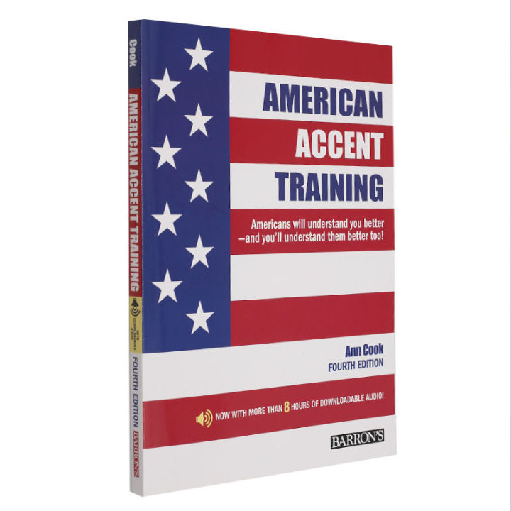สำเนียงอเมริกันการฝึกอบรมภาษาอังกฤษoriginalอเมริกันออกเสียงเคล็ดลับออนไลน์เสียง-ดาวน์โหลดได้-หนังสืออ้างอิงอเมริกันฝึกการออกเสียงปกอ่อน