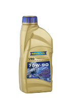 RAVENOL VSG SAE 75W-90 น้ำมันเกียร์ธรรมดา และ เฟืองท้าย น้ำมันเกียร์สังเคราะห์ Fully Synthetic Base PAO คุณภาพสูงทนความร้อนสูงทนแรงเฉือนสูงปกป้องดีเยี่ยมถ่ายเทความร้อนได้ดี