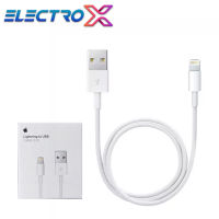 สายชาร์จสำหรับไอโฟน แท้100% 1เมตร/2เมตร E75 3.0mm Original .รองรับ รุ่น iPhone 5 5S 6 6S 7 7P 8 X iPad iPod รับประกัน1ปี BY ELECTRO X STORE