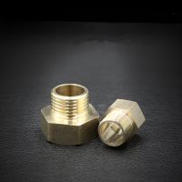 1/8 1/4 3/8 1/2 Male to Female Thread Brass Pipe Connectors Brass Coupler Adapter