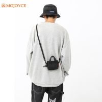 Retro Shoulder Bags Men Nylon Zipper Running Pouch Bag Women Small Outdoor Travel Camping Bags Vintage Casual Coin Purse Tote