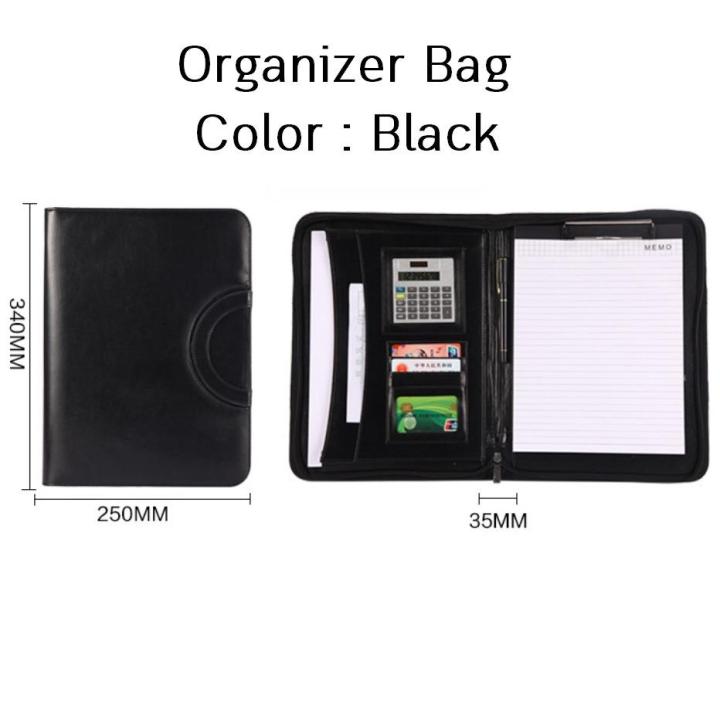 orzer-กระเป๋าเอกสาร-จัดระเบียบ-กระเป๋านักธุรกิจ-document-case-organizer-มีสีให้เลือก