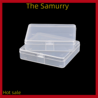 Samurry ✨Hot Sale✨ Car กล่องเก็บพลาสติกโปร่งใส2PCS CLEAR ชิ้นส่วนอเนกประสงค์สินค้ากล่องเล็ก