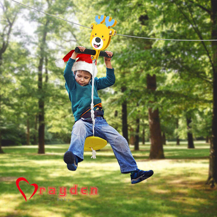 Zip Line Kits Zipline Kit for Backyard, Lovely Zipline Kit for Kids