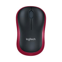 Logitech M186เม้าท์อ็อฟติคอล Ergonomic 2.4เมาส์ไร้สาย1000DPI Opto-Electronic ทั้งมือสำหรับสำนักงานบ้านแล็ปท็อป