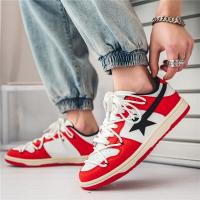 Men 39;s Casual Sneakers Stylish Stars Skateboard Flats Shoes Tennis Sport Running Shoes Basketball Shoes Non slip Walking Trainers