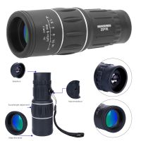 16x52 HD Monocular Spotting Telescope Waterproof Outdoor Hunting Spotter Scope for Camping Bird-watching Travel