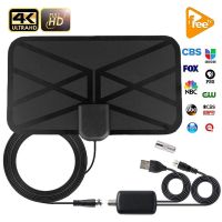 4K Digital Ground Wave HDTV Antenna Indoor 1080p Amplifier Signal Intensifier DVB T2 TV Antenna