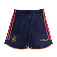 shot goods 2022 Spain—Home Football Shorts World -Cup Soccer Sports Short Pants