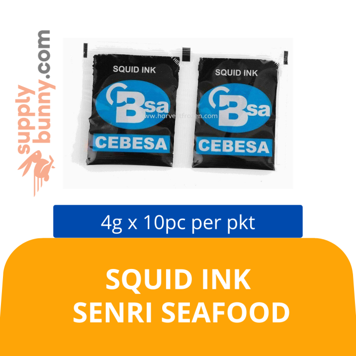 Squid Ink (4g x 10pc/pkt) Senri Seafood | Lazada