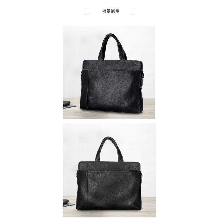 genuine-leather-business-bag-briefcase-mens-handbag-cowhide-horizontal-style-tianhong-kangaroo-computer-casual-soft