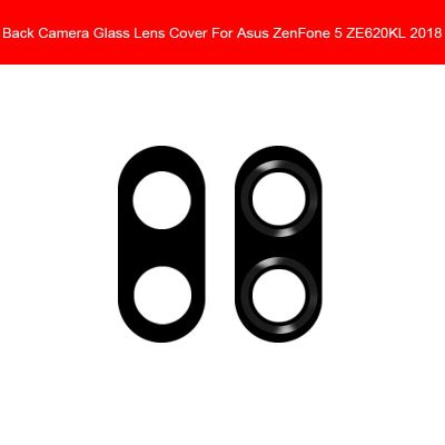 【✆New✆】 nang20403736363 ด้านหลังเลนส์กล้องถ่ายรูปสำหรับ Asus Zenfone 5 Ze620kl กระจกกล้องถ่ายรูปภาพกรอบผู้ถือเลนส์ป้องกันชิ้นส่วนอะไหล่โมดูล