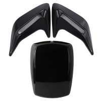 1 Pcs Universal Car Truck Hood Air Flow Intake Hood Scoop Vent &amp; 2Pcs Vent Air Flow Mudguard Intake Sticker