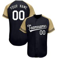 2023 New Custom Baseball Jerseys Personalized Design Team Name/Number 90s Hip-Hop Street Style Letter Printing Baseball Shirt Men/Youth