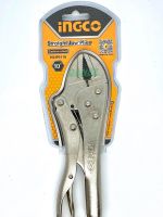 คีม INGCO คีมล็อคปากตรง 10 นิ้ว รุ่น HSJP0110 Straight Jaw Locking Plier / คีมล็อก คีมล๊อค คีมล็อค