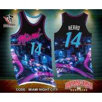 MIAMI NIGHT CITY INSPIRED JERSEY FULL SUBLIMATION PRINT