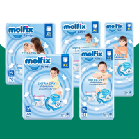 Molfix ExtraDry โมลฟิกซ์ เอ็กซ์ตร้าดราย กางเกงผ้าอ้อมเด็ก แพมเพิสสำเร็จ