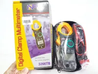 กิ๊บแอมป์ NPV คลิปแอมป์ NPV 3266TB คีบแอมป์ clamp meter  วัดกระแสไฟฟ้า โอมวัดไฟ ดิจิตอลแคล้มป์มิเตอร์ NPV-3266TB