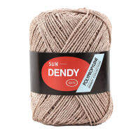 DENDY Crochet Summer Bag Hat Yarn 3oz. Light Beige