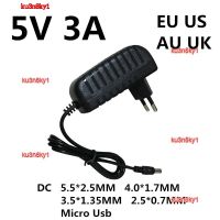 ku3n8ky1 2023 High Quality 1pcs DC 5V 3A 3000MA Micro Usb Ac/dc Power Adapter EU US AU UK Plug Charger Supply 5V3A For Raspberry Pi Zero Tablet Pc