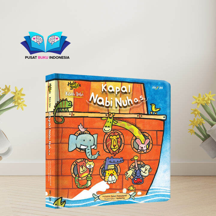 BUKU ANAK DONGENG CERITA BERGAMBAR ANAK KISAH NABI KAPAL NABI NUH ANAK