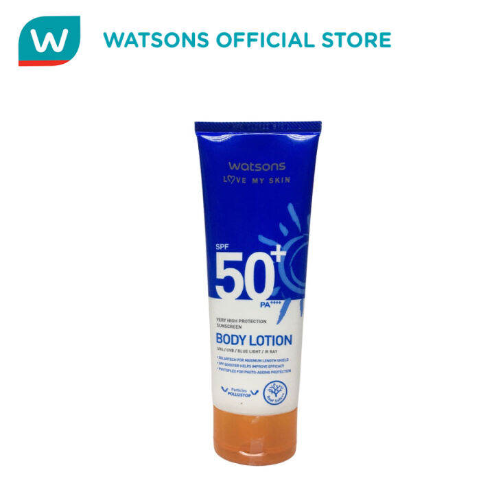 WATSONS Very High Protection Sunscreen Body Lotion SPF 50+ 100ml