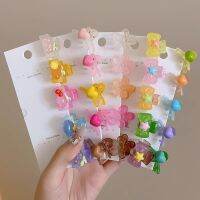 ที่หนีบผมสีลูกกวาดหวานน่ารักแบบเกาหลีสำหรับเด็ก