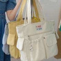 【Hot Sale】 Large-capacity bag womens summer Korean ins simple all-match portable shoulder college students commuting tote