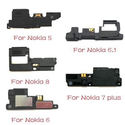 สำหรับ Nokia 3 5 6 7 8 7.1 6.1บวก X5 X6เสียงดังสายเคเบิลงอได้ลำโพงเสียงกริ่งเตือนลำโพงอะไหล่ทดแทนประกอบ