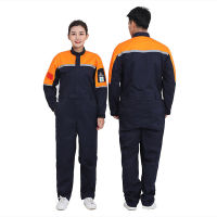 ป้องกันไฟฟ้าสถิตทำงานโดยรวมเครื่องแบบทำงาน Coveralls เชื่อมสูทซ่อมรถการประชุมเชิงปฏิบัติการช่างโรงงานเคมีขนาดบวกเสื้อผ้า