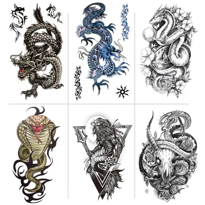 Learn 101+ about black dragon tattoo latest .vn