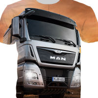 Summer New Men T-shirt Truck Driver 3D All Over Printed T shirt Men Women Truck Casual Fashion Streetwear Tshirt