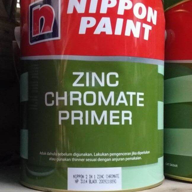 Nippon 2 in 1 zinc chromate black 5kg/galon Lazada Indonesia
