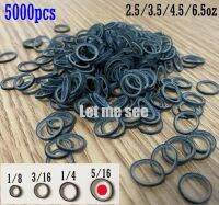 5000pcs ทันตกรรมจัดฟัน Elastics Ligature TIES ยาง Latex Braces 2.5/3.5/4.5/6.5OZ สีดำ-EDCNM SHOP