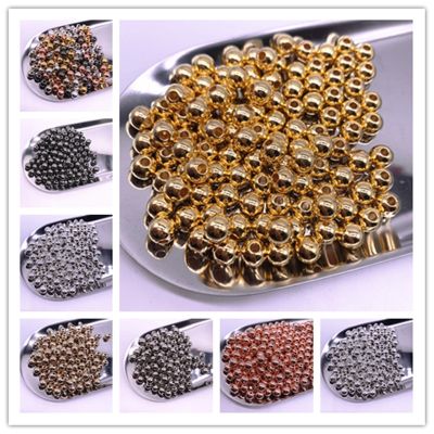 New 300-30pcs 3/4/5/6/8/10mm Round CCB Beads Loose Spacer Beads for Jewelry Making DIY Handicrafts Necklace Bracelet