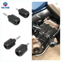 ¤♘Waase สำหรับ Honda CB650R CB1000R CB650F 2014-2018 2019 2020 2021 2022แผ่นรองเครื่องยนต์ขัดข้องกันล้มป้องกันฝาครอบป้องกันตก