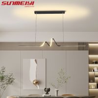 SUNMEIYI โคมระย้า LED สไตล์ไฟติดเพดานที่เรียบง่ายที่ทันสมัยสำหรับห้องรับประทานอาหารห้องรับแขกห้องนอนโต๊ะในครัวโคมไฟโคมระย้าห้อยเพดาน