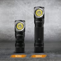 Sofirn SP40 LED ไฟหน้า Cree XPL 1200lm 18650 USB ชาร์จ USB กันน้ํา 18350 ไฟฉาย 4 โหมด