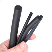 【CW】 Diameter 3-8mm Round EPDM Rubber Foaming Strip  O Type Penetrating Car Door Soundproofing 1/2/3/4/5 Meters